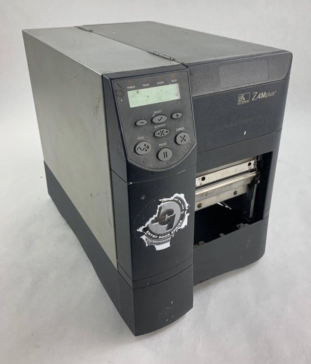 Zebra Z4M Plus DT Direct Thermal Label Printer Self Serial Parallel Tested