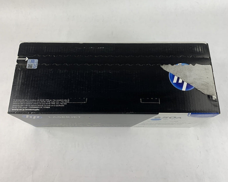 HP LaserJet 650A CE271A Cyan Toner Cartridge Exp: Jul 2014