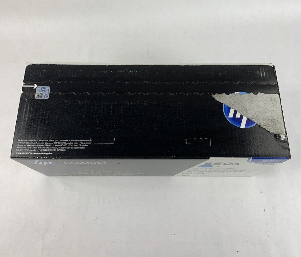 HP LaserJet 650A CE271A Cyan Toner Cartridge Exp: Jul 20147