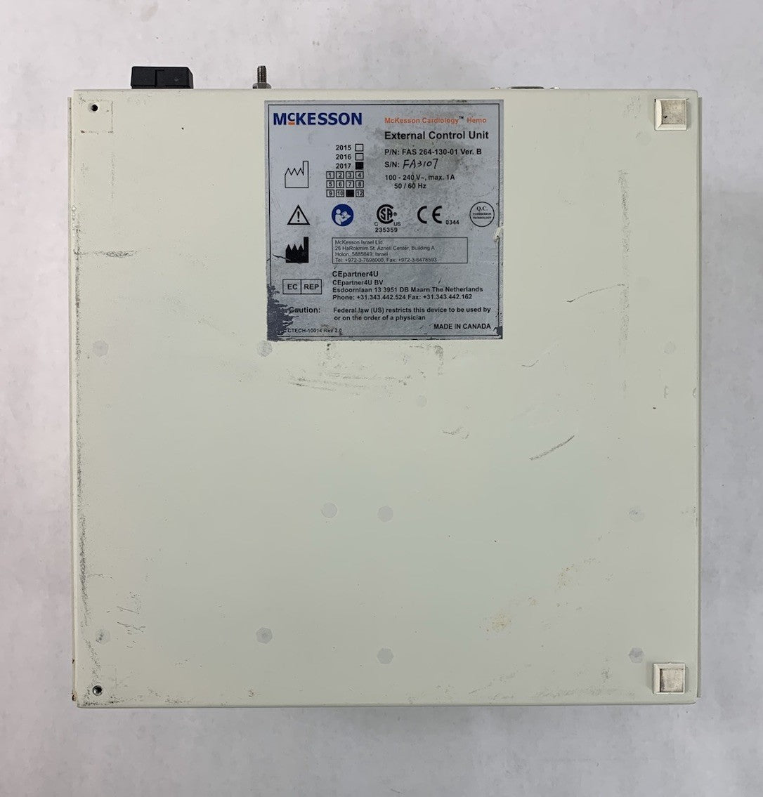 McKesson FAS 264-130-01 External Control Unit - Power Tested11