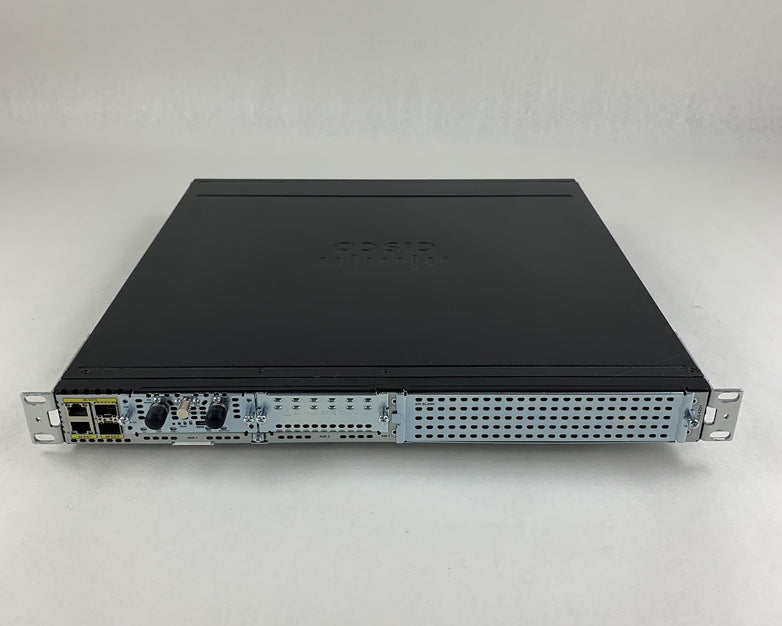 Cisco ISR4331/K9 Router Tested Reset W/ IPBase SecurityK9 License Rack Ears