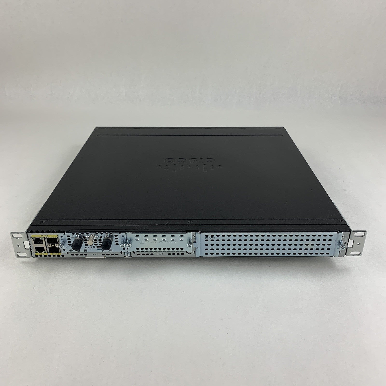 Cisco ISR4331/K9 Router Tested Reset W/ IPBase SecurityK9 License Rack Ears