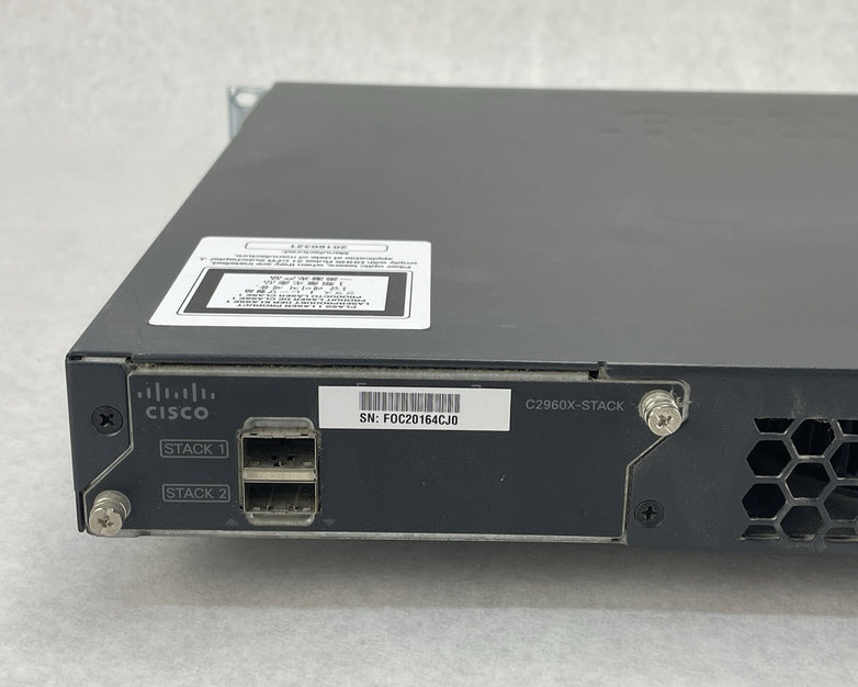 Cisco Catalyst WS-C2960X-48LPS-L V04 - Tested