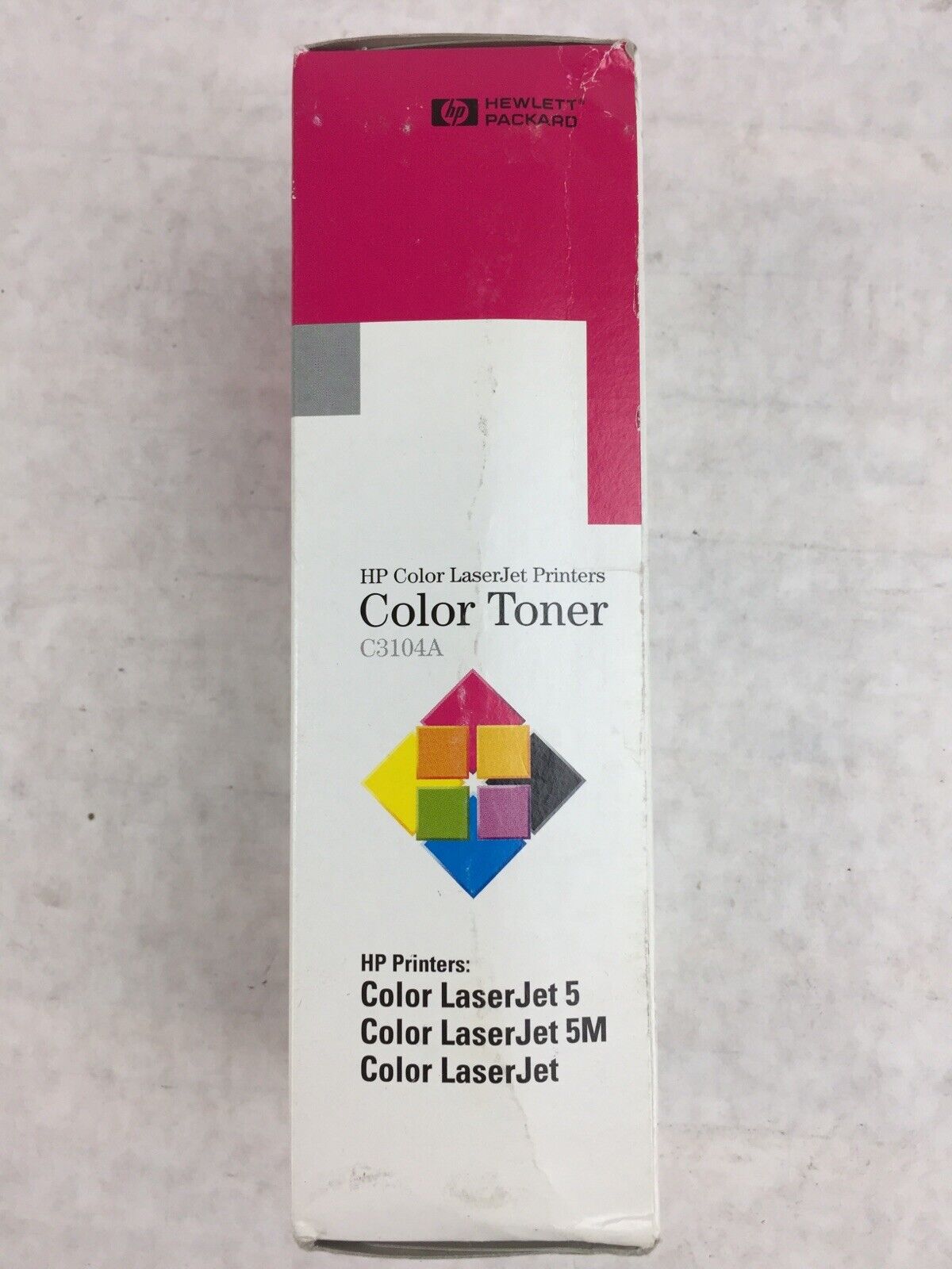 HP Color LaserJet Printers Color Toner C3104A Magenta Color LaserJet 5(M)