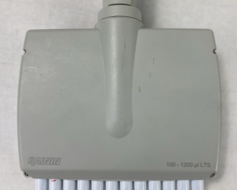 Rainin Pipet-Lite 100-1200 uL LTS 12 Channel Pipette Untested