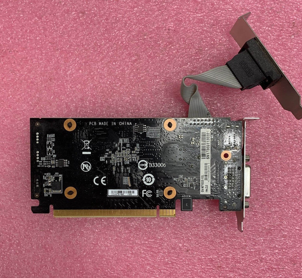 Gigabyte Nvidia Geforce GT 710 GV-N710D3-1GL Video Graphics Card6