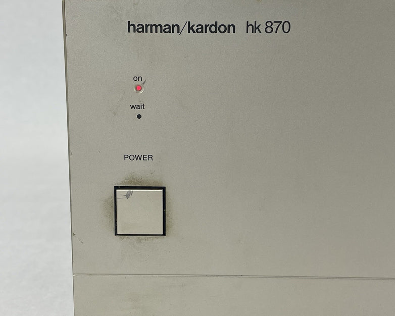 Harman Kardon HK870 Heathkit Stereo Power Amplifier  100w per channel Tested