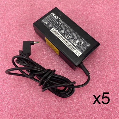 Acer ADP-65VH F 19V 3.42A 65W ITE AC/DC Adapter (Lot of 5)