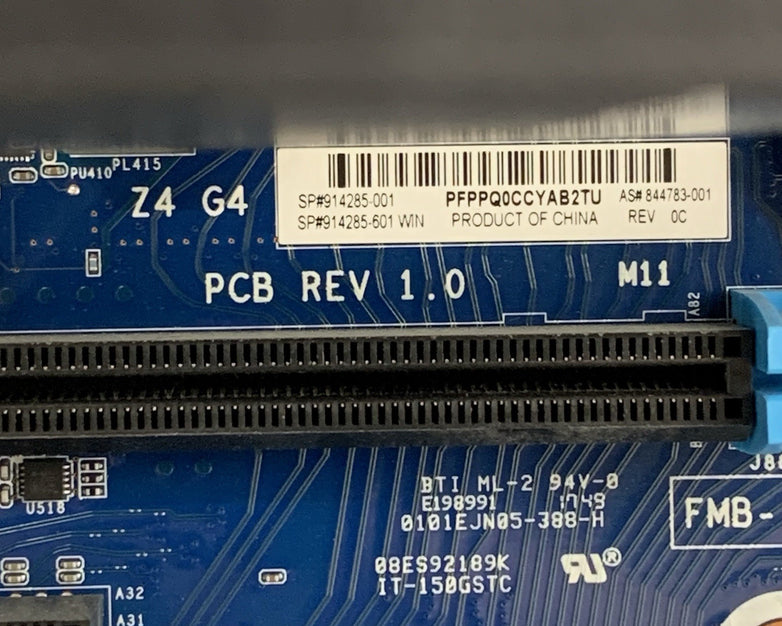 HP Z4 G4 Workstation 1x Xeon W-2102 2.9GHz 32 GB No OS No HDD No GPU