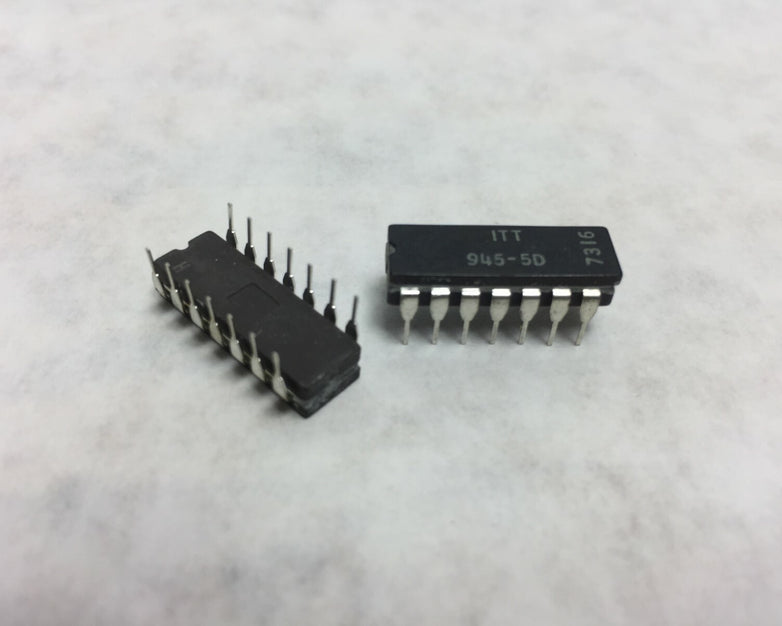 ITT 945-5D Integrated Circuits  Lot of 6 NOS