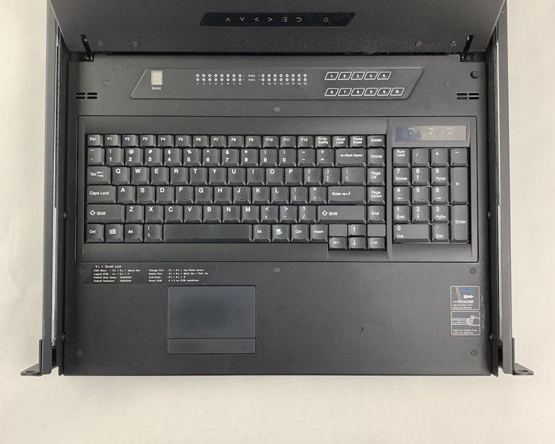 Acnodes MKD6117-0816 Rackmount 17" KVM Console - Tested