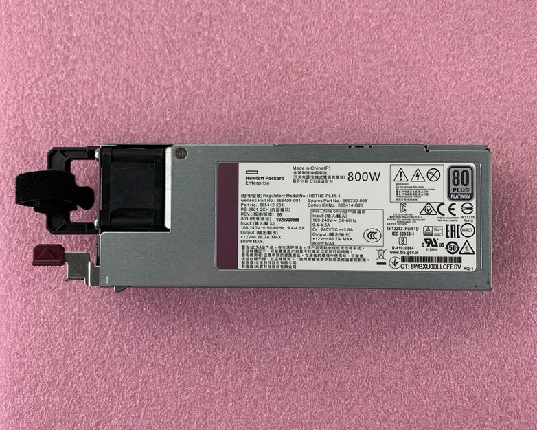 HP HSTNS-PL41-1 865409-001 866730-001 800W Server Power Supply
