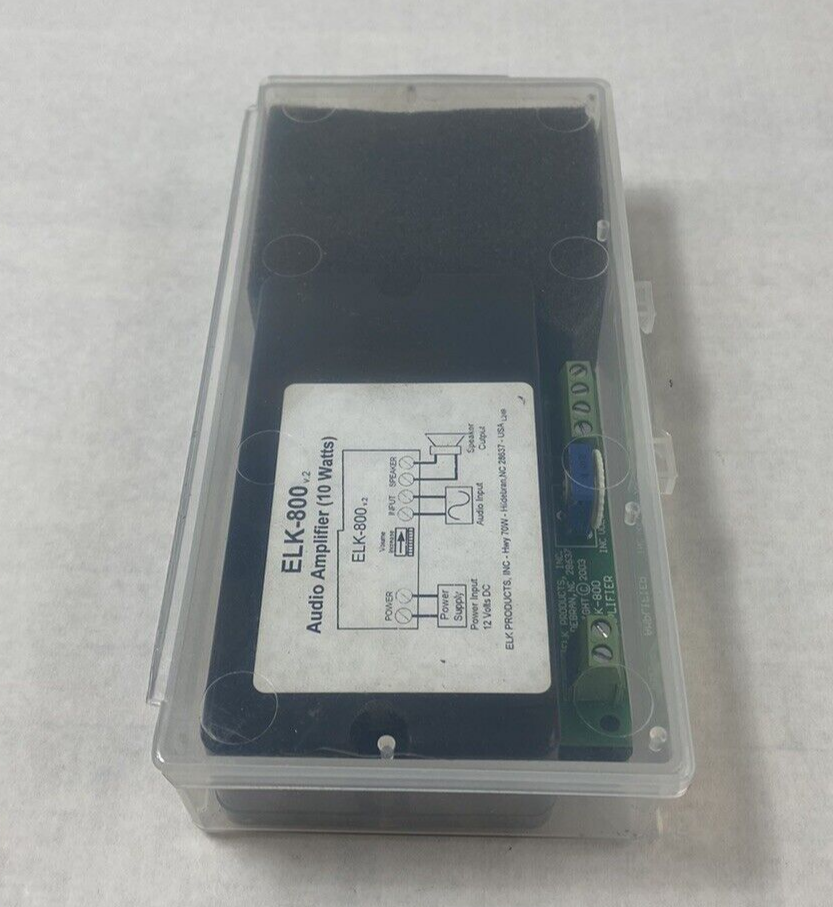 ELK-800 v.2 Audio Amplifier 12 VDC 10 Watts