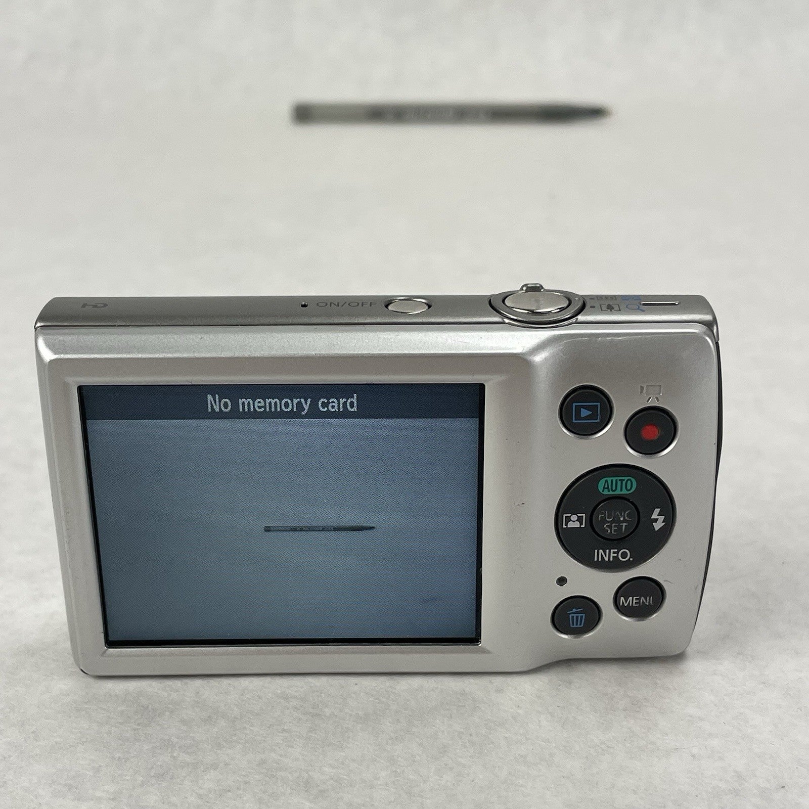 Canon PowerShot ELPH 180 Camera 20MP 8X Zoom Tested Works No Battery No Charger2