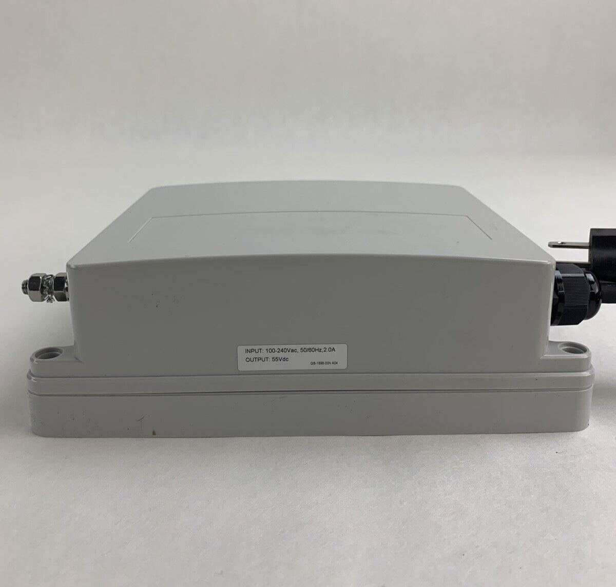 Microsemi PowerDsine PWR-INJ60GO/AC-NA 1-port 60W Gigabit PoE Outdoor Midspan