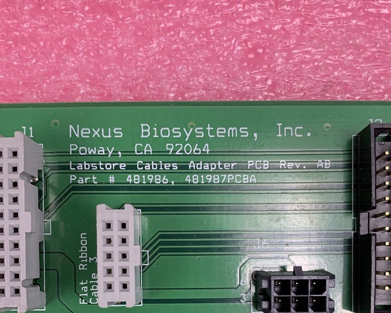 Nexus BioSystems 481986 PCB - Rev. AB Circuit Board