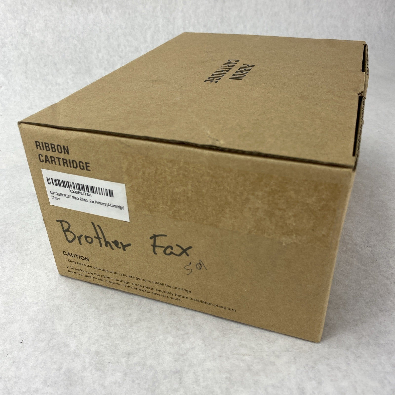 Brother PC501 Fax Black Thermal Print Ribbon Cartridge for FAX-575 565 560 READ6