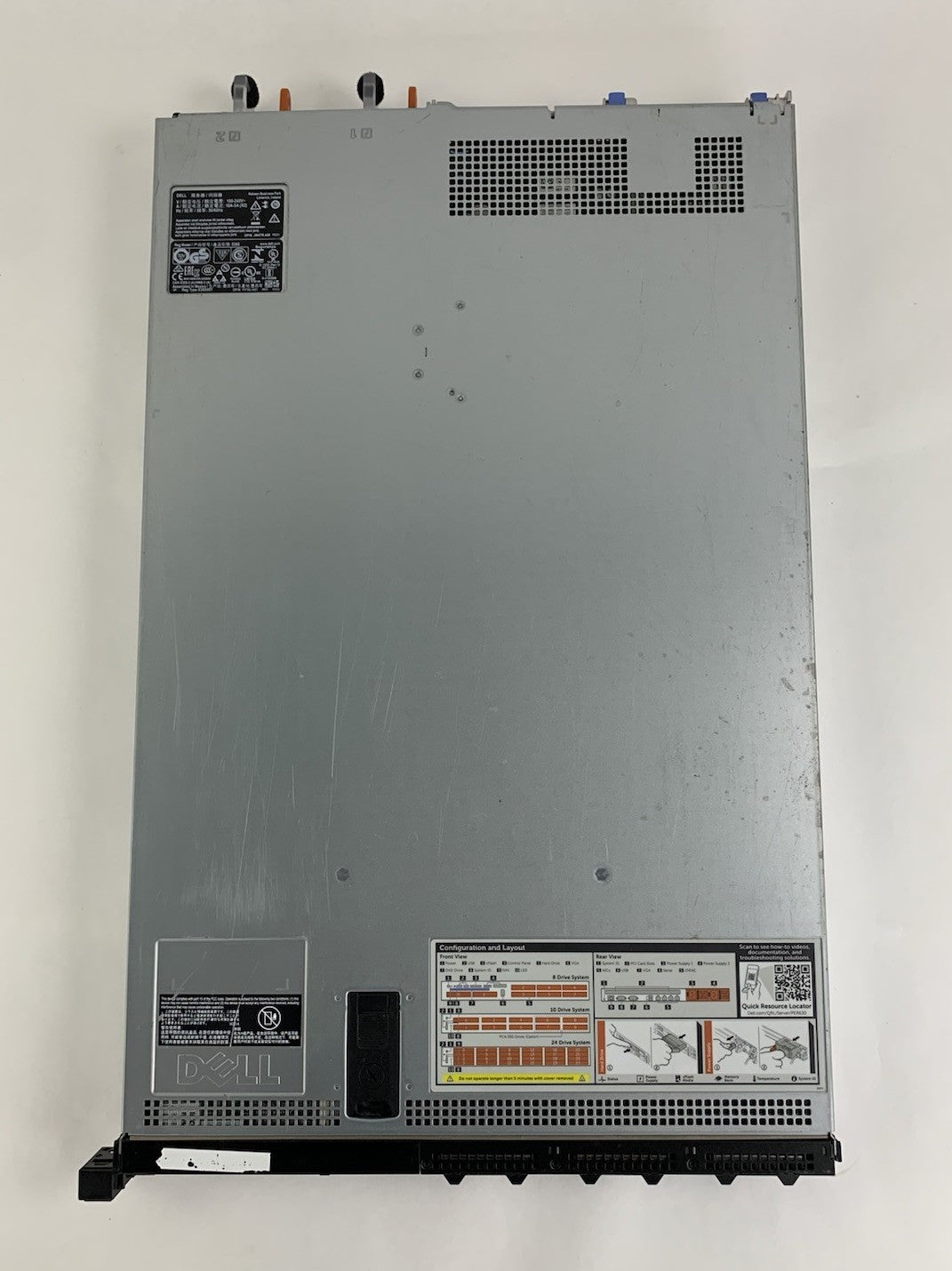 Dell PowerEdge R630 1U Server 1x Intel Xeon E5-2543 V3 3.4GHz 16GB RAM No HDD/OS11
