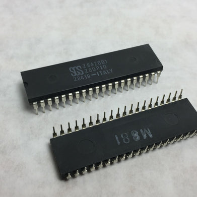 (2)  SGS Z8420B1 PIO Parallel In/Out Controller   NOS  Lot of 2
