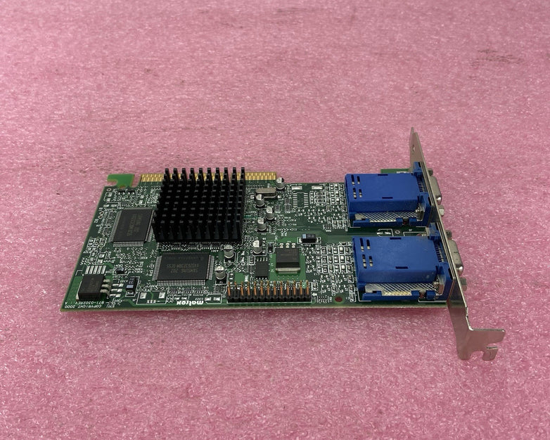 Matrox MGI G45FMDHA32DB Dual VGA AGP Graphics Card