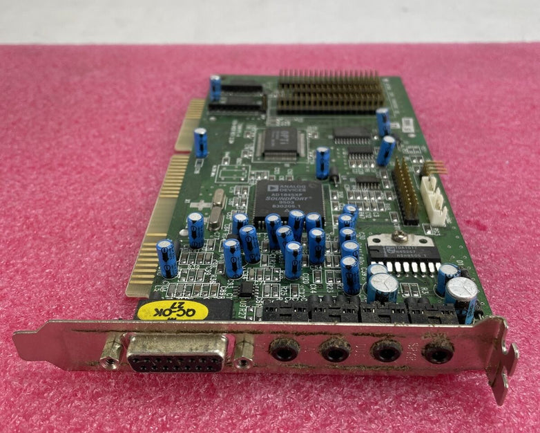 Analog Devices AD1845XP OPTI 7268VPE-A 929-0128 ISA Audio Card