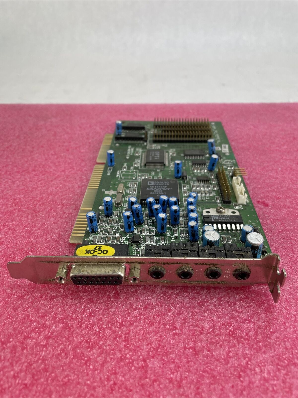 Analog Devices AD1845XP OPTI 7268VPE-A 929-0128 ISA Audio Card