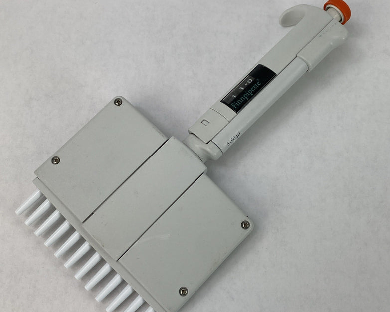 Labsystems Finnipipette 4510 5-50 µL 12 Channel Handheld Manual Pipette H67576