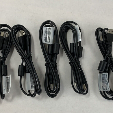 Lot 5 6’ Universal USB 2.0 Printer Scan Cable USB A To B Male 50.7A224.011-R