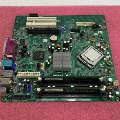 Dell OG214D Motherboard Intel Core 2 Duo E8400 3.00GHz 2GB RAM w/ Shield