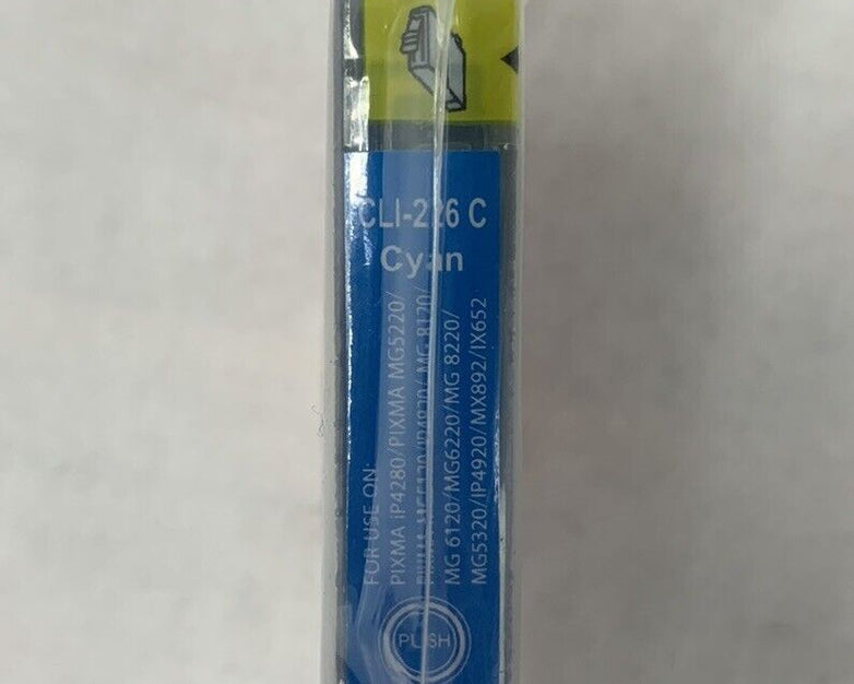 Generic Canon CLI-226C Cyan MG6120 Ink (Lot of 8)