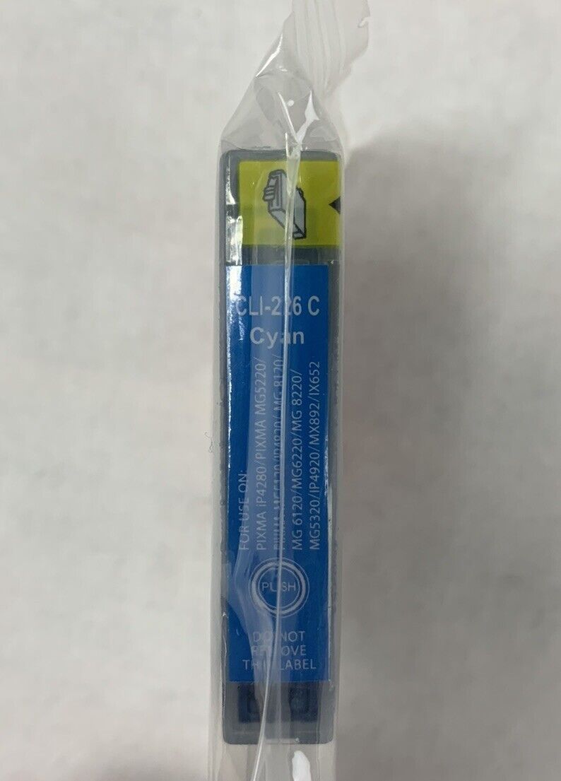 Generic Canon CLI-226C Cyan MG6120 Ink (Lot of 8)