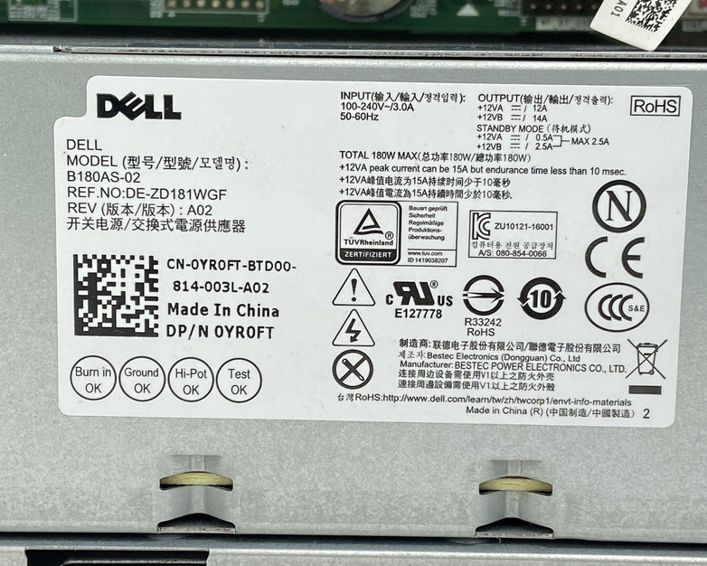 Dell Optiplex 3050 SFF Intel Core i5-7500 3.4GHz 8GB RAM No HDD No OS