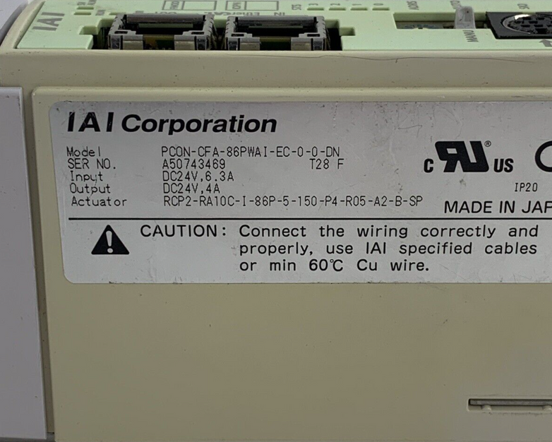 IAI PCON-CFA-86PWAI-EC-0-0-DN ROBO Cylinder Position Controller