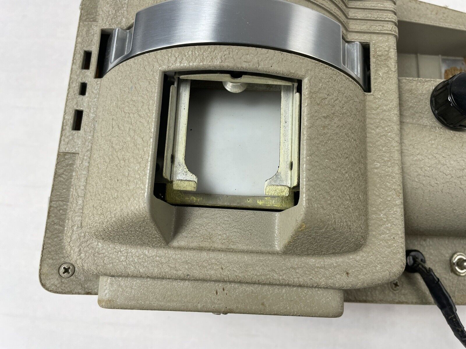 Revere P-444 Slide Projector With Case - Untested Parts Only