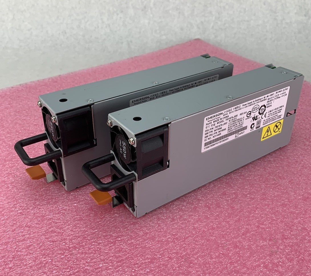 Emerson 7001676-J000 550W Power Supply (Lot of 2)