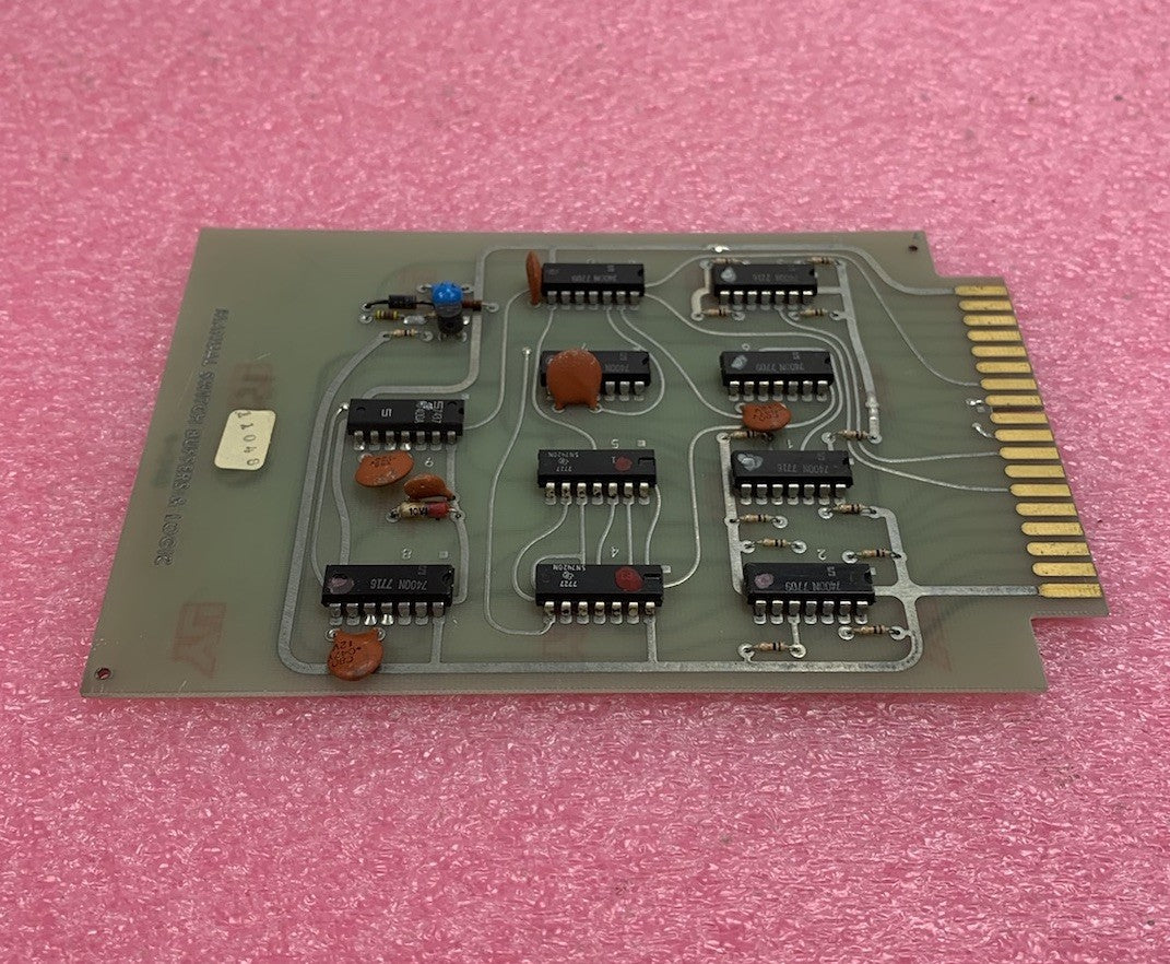 MSI Manual Switch Buffers & Logic 11048 Assy No 24866 DPC-P Card