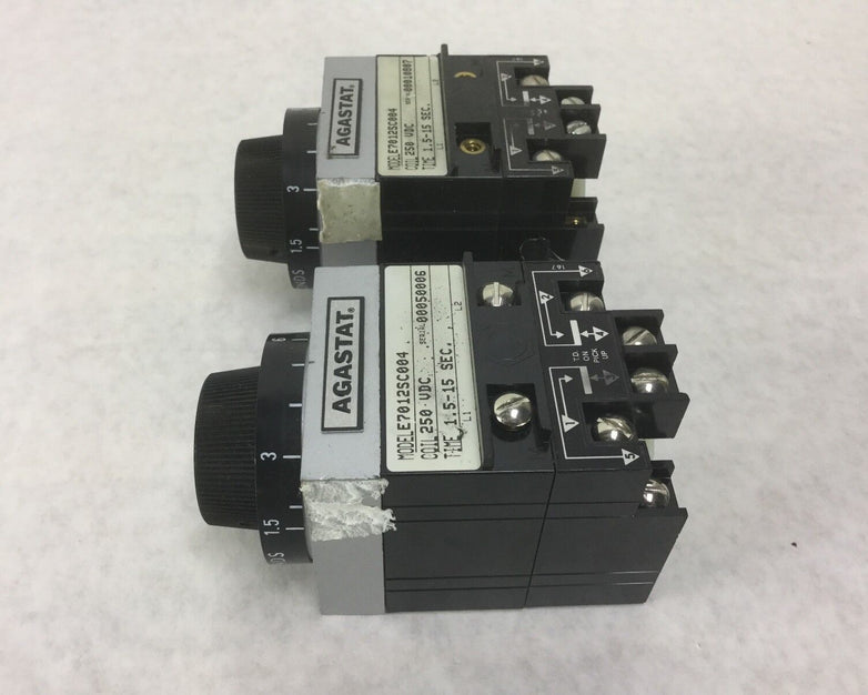 Agastat E7012SC004 Relay, Lot of 2, Untested
