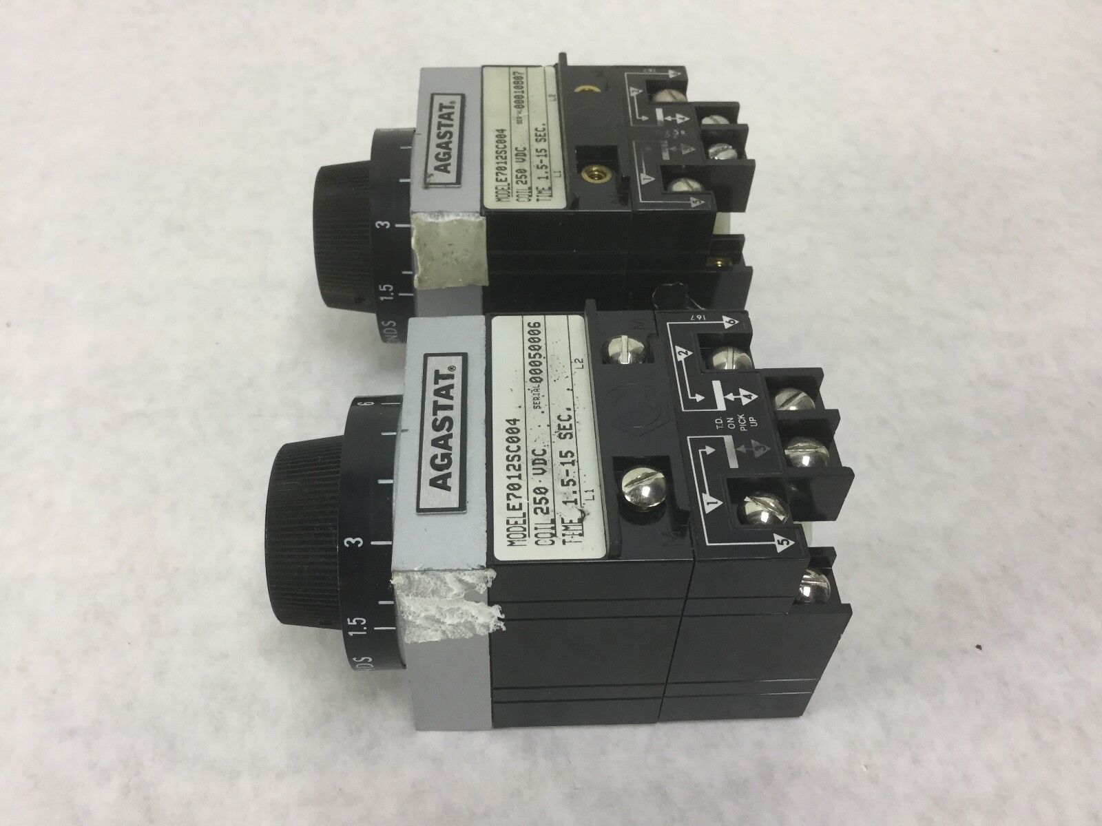 Agastat E7012SC004 Relay, Lot of 2, Untested