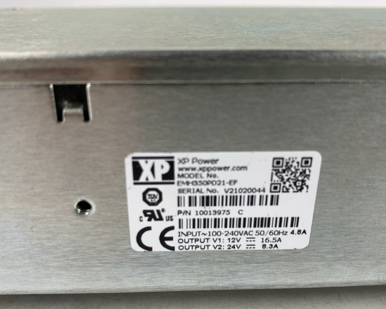XP Power EMH350PD21-EF 12V 16.5A 24V 8.3A Power Supply Untested