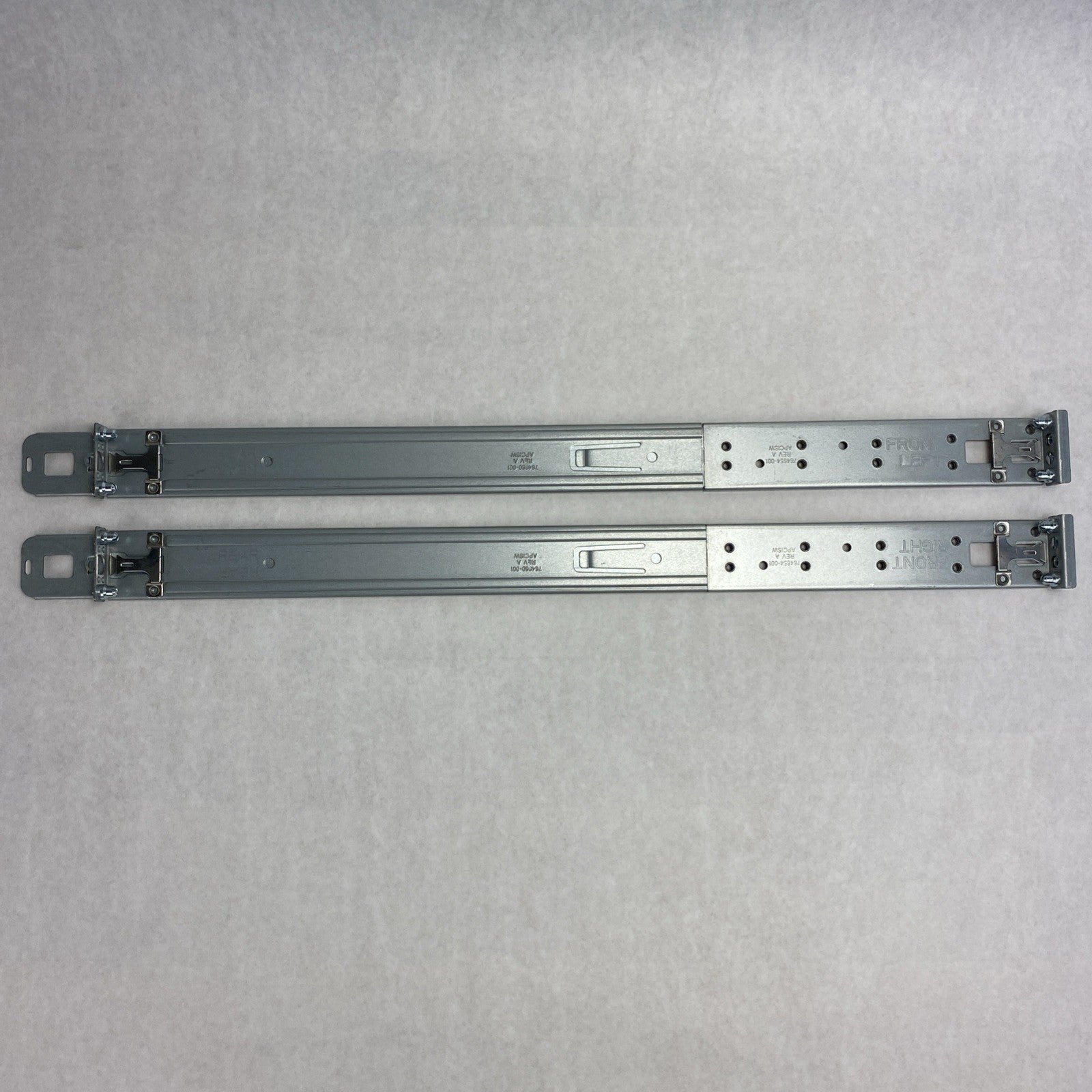 HP 764660-001 / 764654-001 / 764655-001 1U 24" Rail Kit - Left And Right1