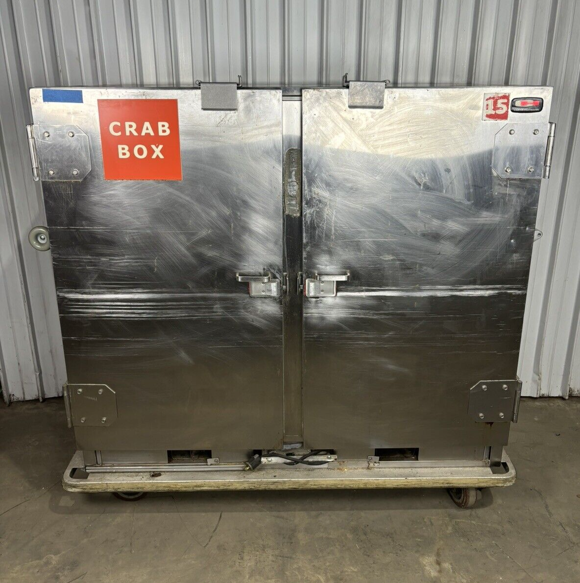 Carter Hoffmann BB1000 FH90 Warming Heated Banquet Cart Cabinet 120V 13.7A 1650W