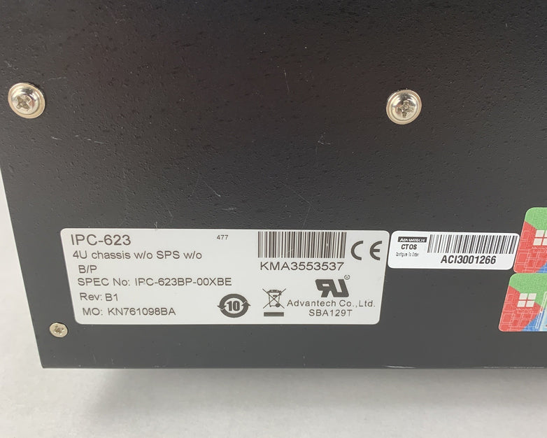 Advantech PC IPC-623BP-00XBE 4U Barebones Chassis w/ Advantech FSP700-80PSA