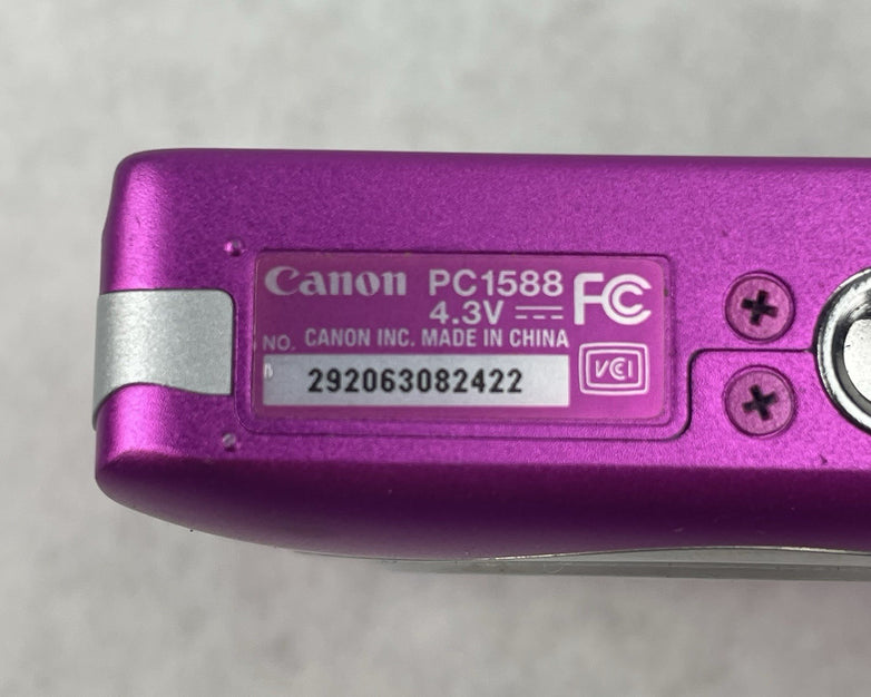 Canon PowerShot ELPH 100 HS 12.1MP Camera No Battery No Memory Card No Charger