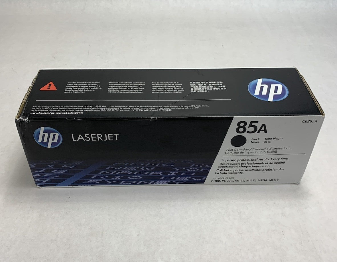 HP LaserJet 85A CE285A Black Print Cartridge Exp: June 20221