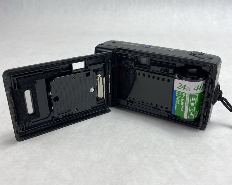 Olympus Infinity Jr 35mm Point And Shoot Film Camera - Tested