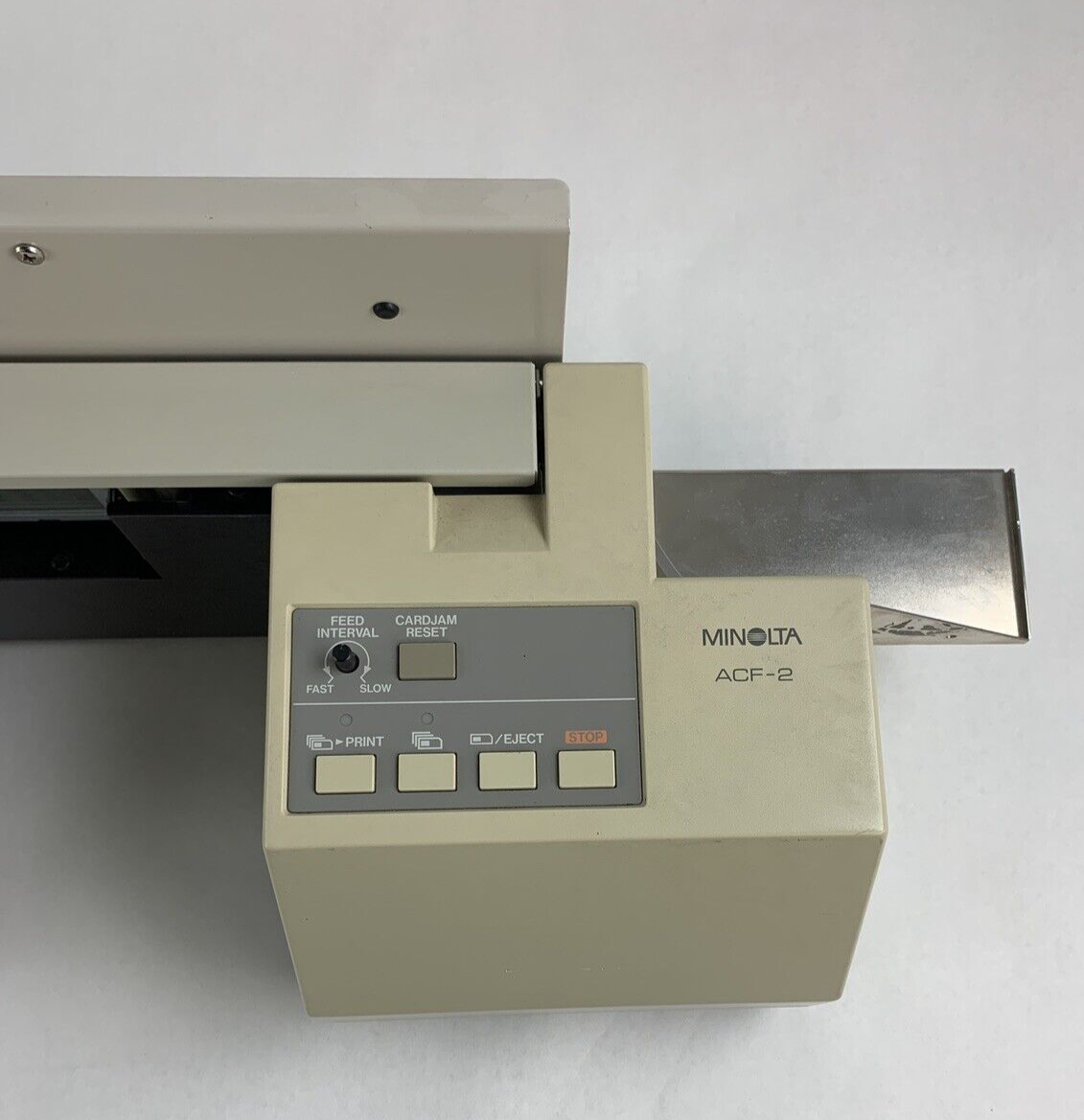 Minolta ACF-2 Microform Scanner Roll Film Carrier W/ Lens for Minolta RP 609Z