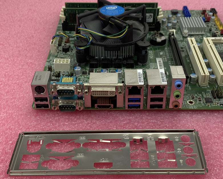 DFI HD330-Q870R Motherboard Intel Core i5-4670 3.40GHz 4GB RAM w/ Shield