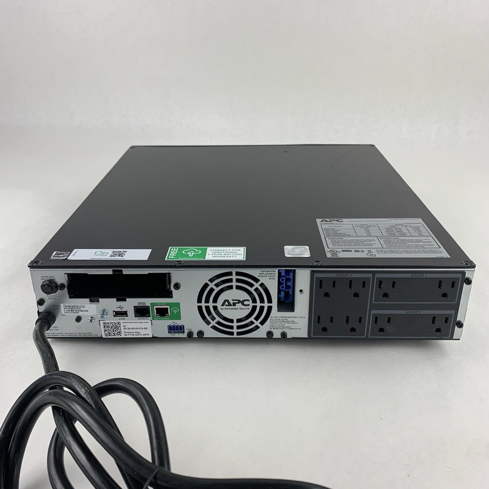 APC SMX1500RM2UCNC Battery Backup UPS Tested No Net Card No Batt No Faceplate6