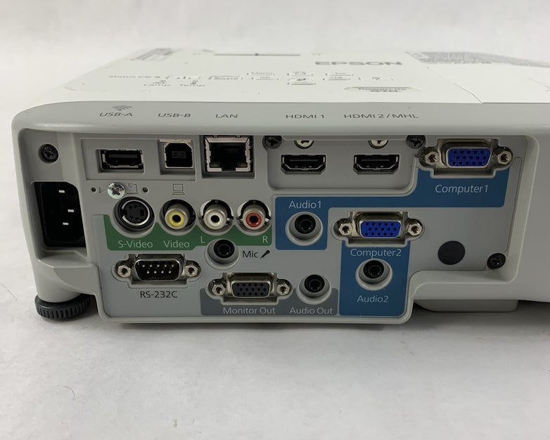 Epson PowerLite 97H H688A LCD Projector 991 Lamp Hours - No Remote