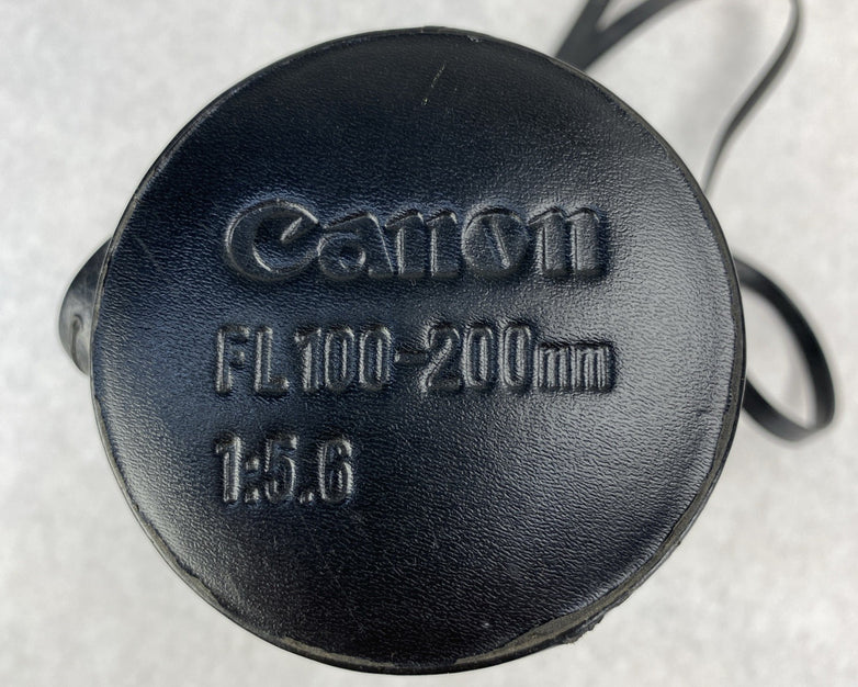 Canon Zoom Lens FL 100-200mm 1:56 No. 15876 With Carrying Case
